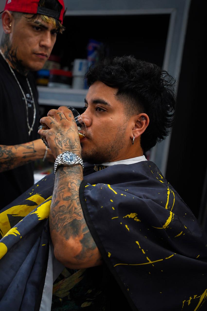 Trabajo de barbería